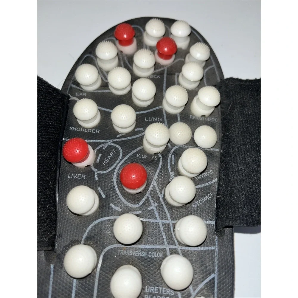 Health Massager Slippers Sandal Reflexology Acupressure Foot Massager Shoes Home